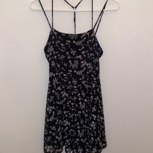 floral romper from garage